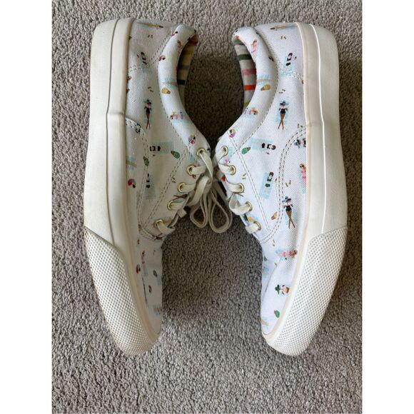 NWOT Keds x Rifle Paper Co. Anchor Sun Girls Sneakers, 7.5 $138 - Picture 5 of 8